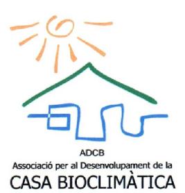 ADCB ASSOCIACIO PER AL DESENVOLUPAMENT DE LA CASA BIOCLIMATICA