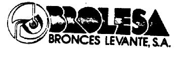 BROLESA BRONCES LEVANTE, S.A
