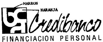 BCA CREDIBANCO FINANCIACION PERSONAL