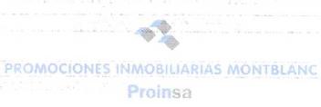PROMOCIONES INMOBILIARIAS MONTBLANC PROINSA