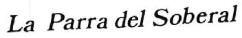 LA PARRA DEL SOBERAL