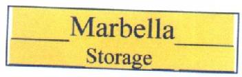 MARBELLA STORAGE