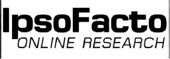 IPSOFACTO ONLINE RESEARCH