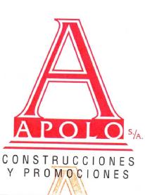 A APOLO S./A. CONSTRUCCIONES Y PROMOCIONES