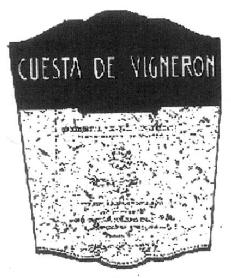 CUESTA DE VIGNERON