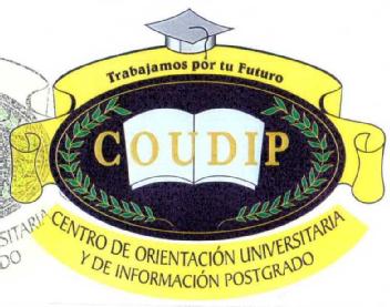 TRABAJAMOS POR TU FUTURO COUDIP CENTRO DE ORIENTACION UNIVERSITARIA Y DE INFORMACION POSTGRADO