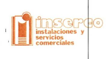 INSERCO INSTALACIONES Y SERVICIOS COMERCIALES