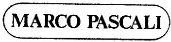 MARCO PASCALI