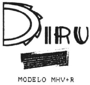 DIRU MODELO MH+R