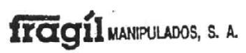 FRAGIL MANIPULADOS, S.A
