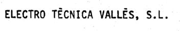 ELECTRO TECNICA VALLES, S.L