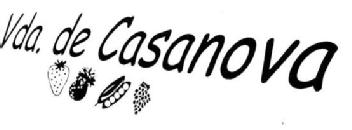 VDA. DE CASANOVA