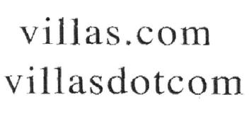 VILLAS.COM VILLASDOTCOM