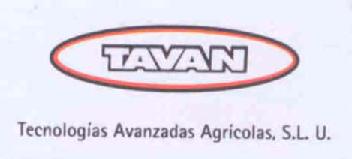 TAVAN TECNOLOGIAS AVANZADAS AGRICOLAS, S.L.U