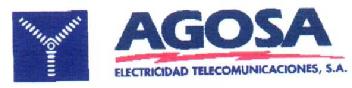 AGOSA ELECTRICIDAD TELECOMUNICACIONES, S.A