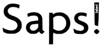 SAPS! SABES!
