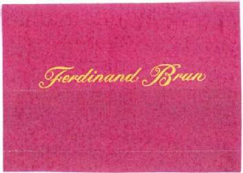 FERDINAND BRUN