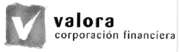 VALORA CORPORACION FINANCIERA
