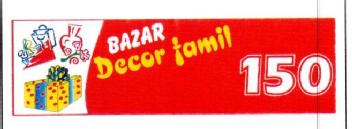 BAZAR DECOR FAMIL 150