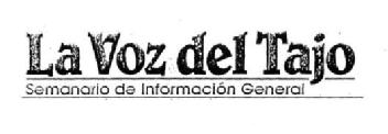 LA VOZ DEL TAJO SEMANARIO DE INFORMACION GENERAL