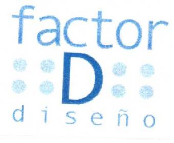FACTOR D DISEÑO