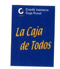 C CREDIT VALENCIA CAJA RURAL LA CAJA DE TODOS