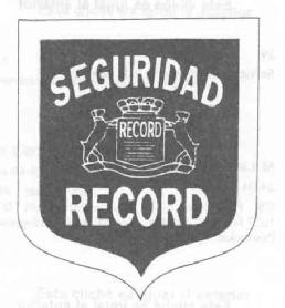 SEGURIDAD RECORD RECORD