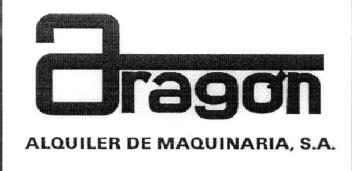 ARAGON ALQUILER DE MAQUINARIA, S.A