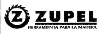Z ZUPEL HERRAMIENTA PARA LA MADERA