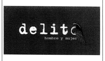 DELITO HOMBRE Y MUJER