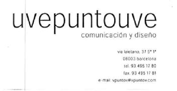 UVEPUNTOUVE COMUNICACION Y DISEÑO