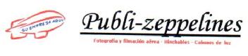 PUBLI-ZEPPELINES FOTOGRAFIA Y FILMACION AEREA - HINCHABLES - CAÑONES DE LUZ SU EMPRESA AQUI