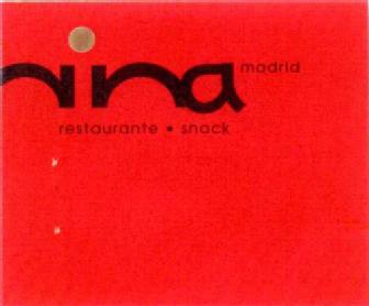 NINA MADRID RESTAURANTE. SNACK