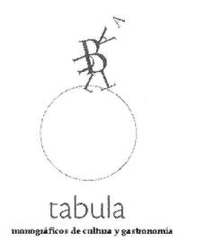 TABULA MONOGRAFICOS DE CULTURA Y GASTRONOMIA