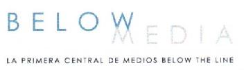 BELOW MEDIA LA PRIMERA CENTRAL DE MEDIOS BELOW THE LINE