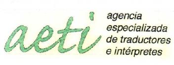 AETI AGENCIA ESPECIALIZADA DE TRADUCTORES E INTERPRETES