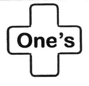 ONE'S