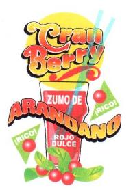 CRAN BERRY ZUMO DE ARANDANO ¡RICO! ROJO DULCE ¡RICO!