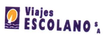 VIAJES ESCOLANO SA