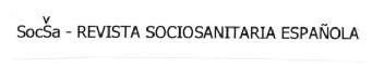SOCSA- REVISTA SOCIOSANITARIA ESPAÑOLA