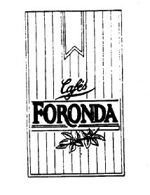 CAFES FORONDA
