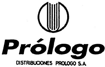 PROLOGO DISTRIBUCIONES PROLOGO, S.A