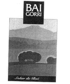 BAI GORRI SOLAR DE BAI
