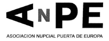ANPE ASOCIACION NUPCIAL PUERTA DE EUROPA