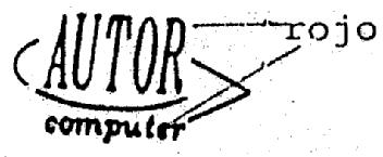 AUTOR COMPUTER