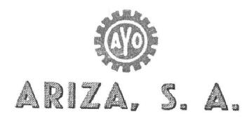 AYO ARIZA, S.A
