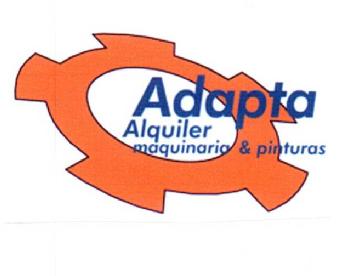 ADAPTA ALQUILER MAQUINARIA & PINTURAS