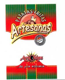 PATATAS FRITAS ARTESANAS ARTCHIPS...DE PURA ARTESANIA