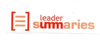 LEADER SUMMARIES
