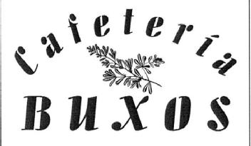 CAFETERIA BUXOS